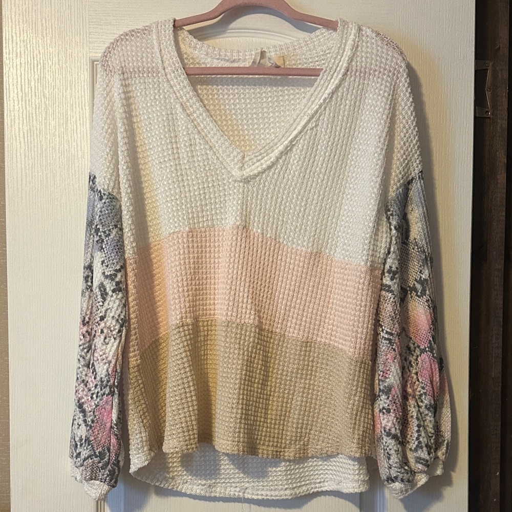 Fantastic Fawn Textured Knit Sweater